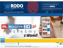 Tablet Screenshot of kartki.wolsztyn24.pl
