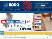 Tablet Screenshot of hosting.wolsztyn24.pl