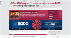 Desktop Screenshot of dniwolsztyna.wolsztyn24.pl